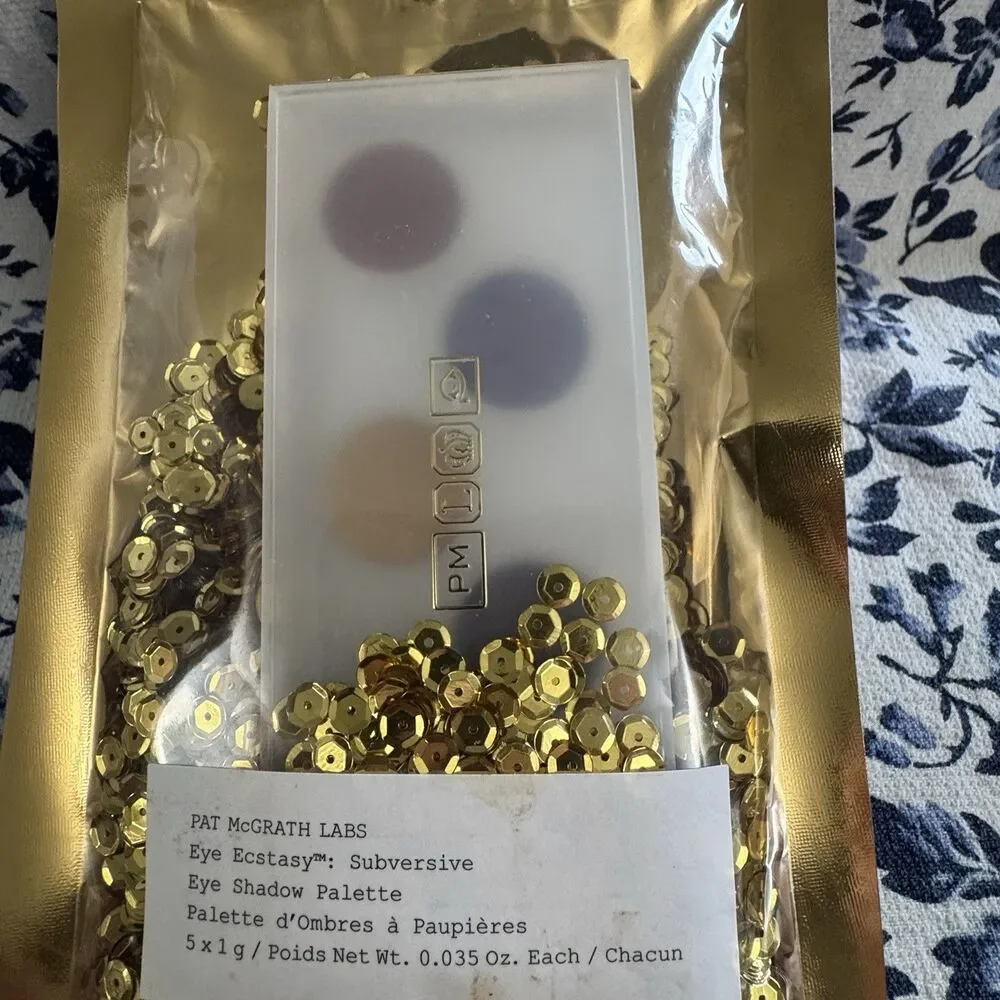 Pat McGrath Labs Eye Ecstasy Submersive Palette Eyeshadow Bright Colors Blue NIP